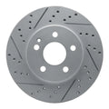 DFC 06-11 Mercedes-Benz B200 Front Left Drilled & Slotted Geoperformance Rotor