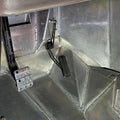 Blk Steel Spring-Loaded Throttle Pedal w/Rubber