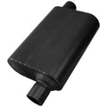 40 Series Delta Flow Chambered Muffler 40 Delta Flow Stainless Steel 2.25 Offset In 2.25 Offset Out Aggressive Sound Flowmaster