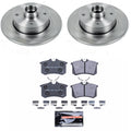 Power Stop 99-02 Volkswagen Cabrio Rear Track Day SPEC Brake Kit