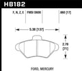 Hawk HP+ Street Brake Pads