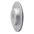 DFC 19-25 Infiniti Qx55 Rear Right Drilled & Slotted Geoperformance Rotor