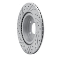DFC 19-25 Infiniti Qx55 Rear Right Drilled & Slotted Geoperformance Rotor