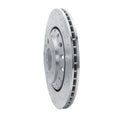 R1 04-10 Audi A8 Rear Right Drilled & Slotted Silver Brake Rotor