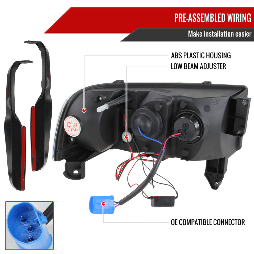 SPEC D TUNING black headlights