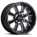 Aluminum Wheels 14x7 Mamba UTV A77 Machined Spokes Satin Black 5 Offset 4 on 156 Bolt Pattern Raceline
