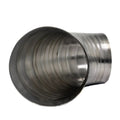Ticon Industries 2.5in. Welded Pie Cut 1.26D Tight Radius 90 Degree Bend (1mm/0.039in.) - 10 Pack