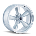 ~(25 lbs. 17X17X8)~ 675 (675) SILVER/MACHINED LIP 15X7 5-114.3 0MM 83.82MM