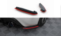 Maxton Design V2 Redline Rear Side Splitters - 2013-2020 FR-S / BRZ / 86