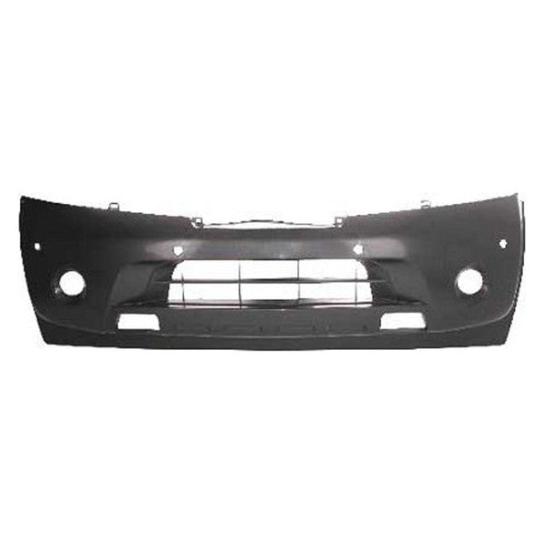 CAPA FRT BUMPER COVER W/O PARK DISTANCE SENSORS; PRIME NISSAN ARMADA 0815