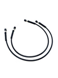 TWO HOSES W/BULKHEAD FITT 4FT