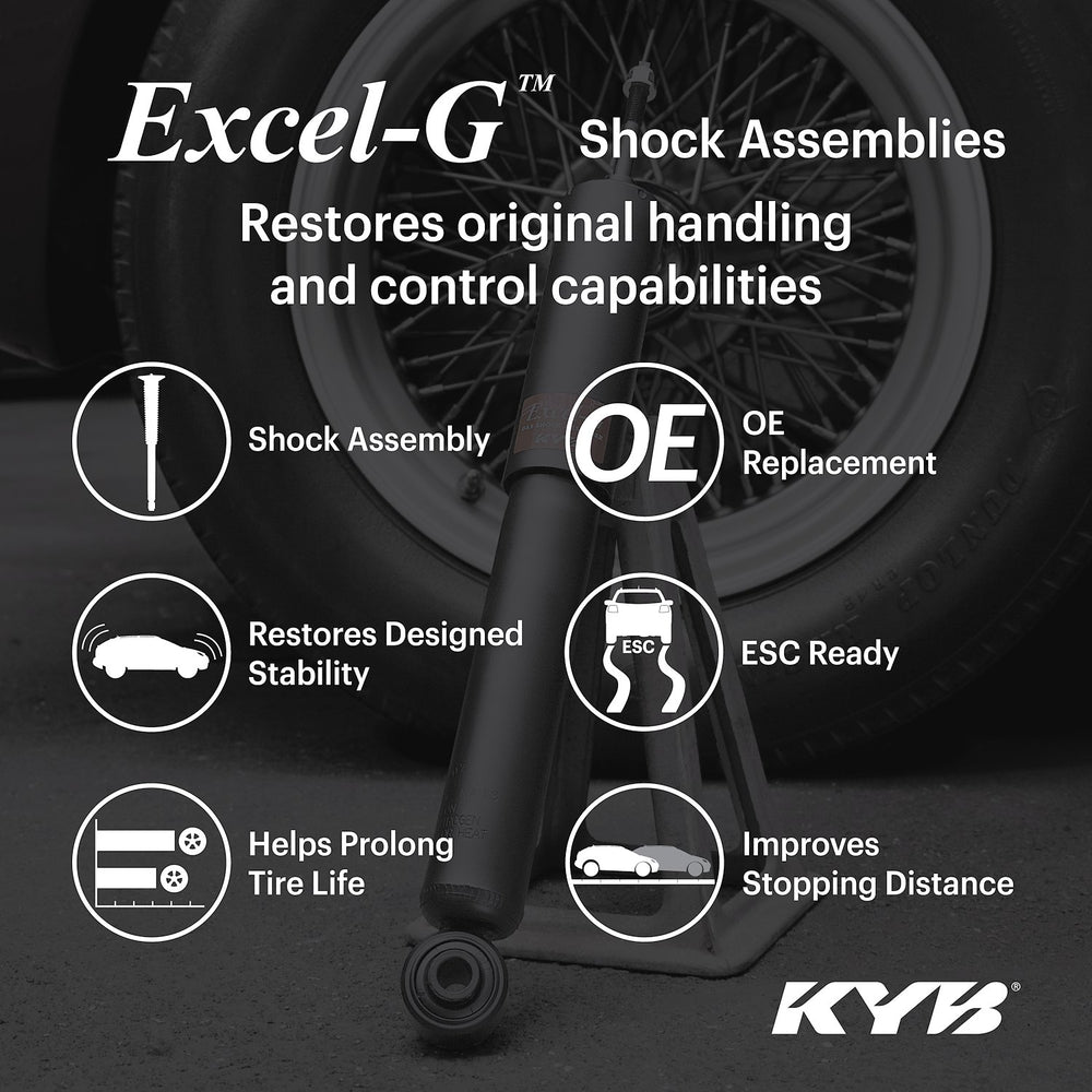 KYB 04-09 Mazda 3 (Exc. Mazdaspeed) / 06-15 Mazda 5 Excel-G Shock Assembly - Rear