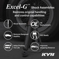 KYB 04-09 Mazda 3 (Exc. Mazdaspeed) / 06-15 Mazda 5 Excel-G Shock Assembly - Rear