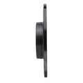 R1 18-25 Volvo S60 Rear Left Drilled & Slotted Black Brake Rotor