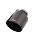 Remus Stainless Steel 102mm Short Style Straight Black Chrome Tail Pipe (Single)