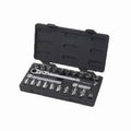 SET PASSTHRU 3/8DR SAE & MET 23PC