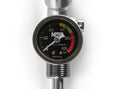 SUPER HI-FLO BOTTLE VALVE W BLACK GAUGE