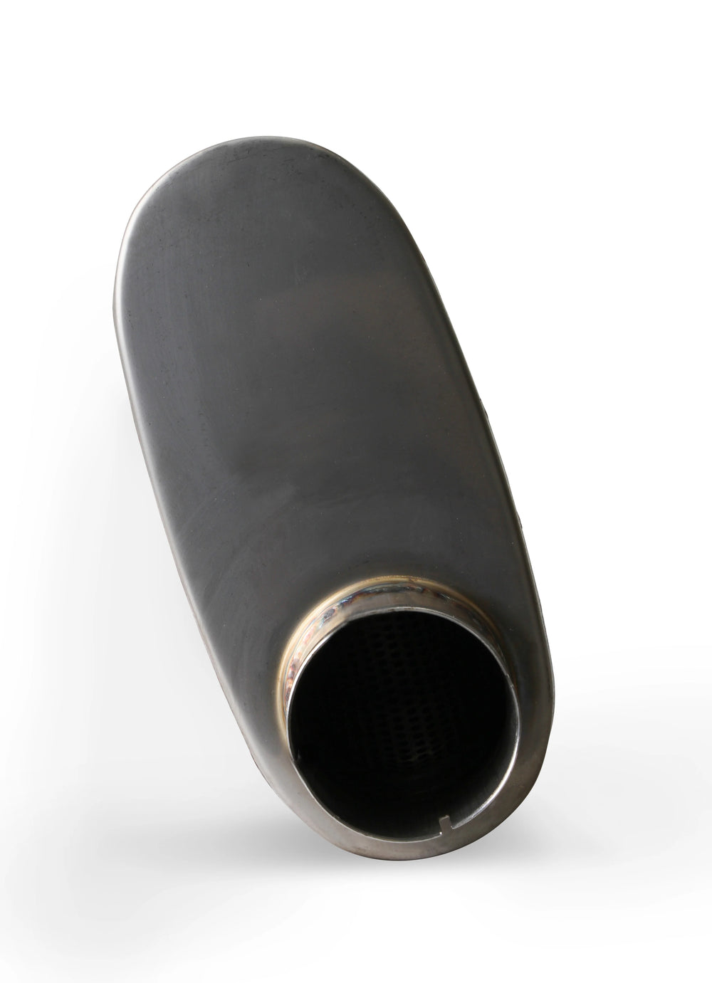 MUFFLER, HOOKER, 304SS, OFFSET/OFFSET, 2