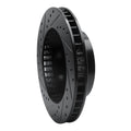 R1 63-82 Chevrolet Camaro Front/Rear Right Drilled & Slotted Black Brake Rotor