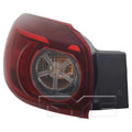 CAPA LH TAILLAMP ASSY OTR H/B; BULB TYPE; JAPAN BUILT; CLEAR MAZDA 3 1418; MEX BUILT MAZDA 3 1718
