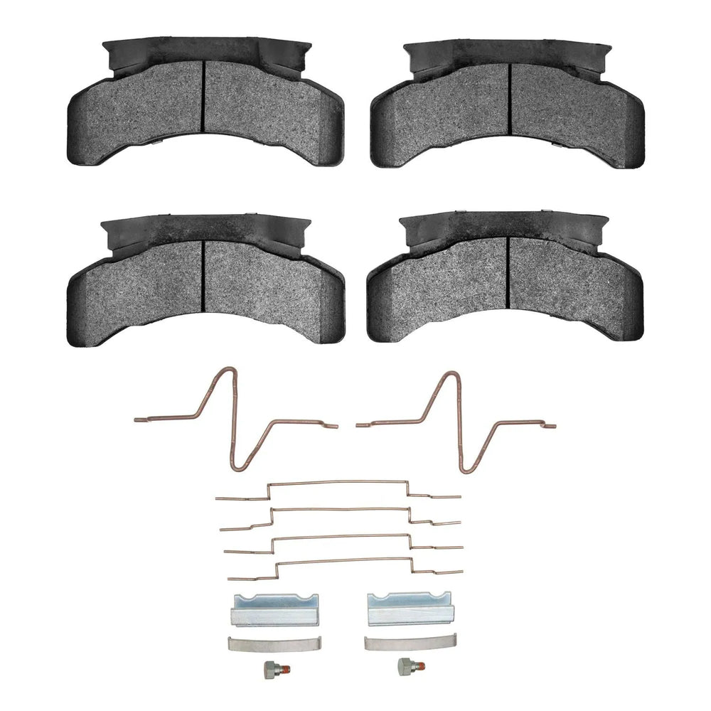 R1 83-12 Beaver Motorcoach Monterey Front/Rear Super Duty Pads & Hardware Kit