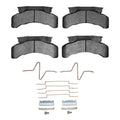 R1 83-12 Beaver Motorcoach Monterey Front/Rear Super Duty Pads & Hardware Kit