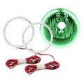 Oracle 03-05 Land Rover Range Rover LED Fog Light Halo Kit - Green