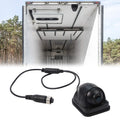 BARTYPE LICENSE PLATE BACKUP CAMERA W/ PARKING SENSORS (CHROME)