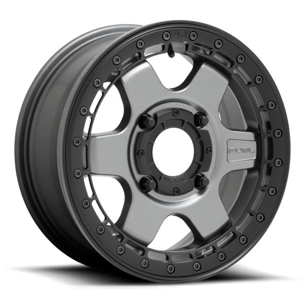 D923 15X6 4X156 MT-GMTL BLK-RING 38