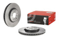 Brembo 96-97 Mercedes-Benz C36 AMG/1997 E420 Front Premium UV Coated OE Equivalent Rotor