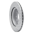 R1 05-15 Volkswagen Bora (Mexico) Front Left Drilled & Slotted Geoperformance Rotor