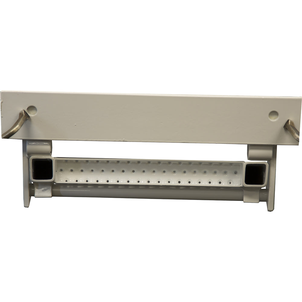 TRUCK STEPS,RETRACTABLE,2RUNG,WHITE