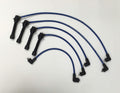 Moroso SBC Under Header 90 Deg Plug End HEI Sleeved Ultra Spark Plug Wire Set - Black