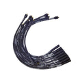 Moroso BB Chrysler Mopar Sleeved Str Plug HEI Ultra Spark Plug Wire Set - Black