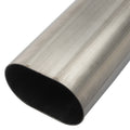 3in Oval Straight Tubing 4 Ft. Length