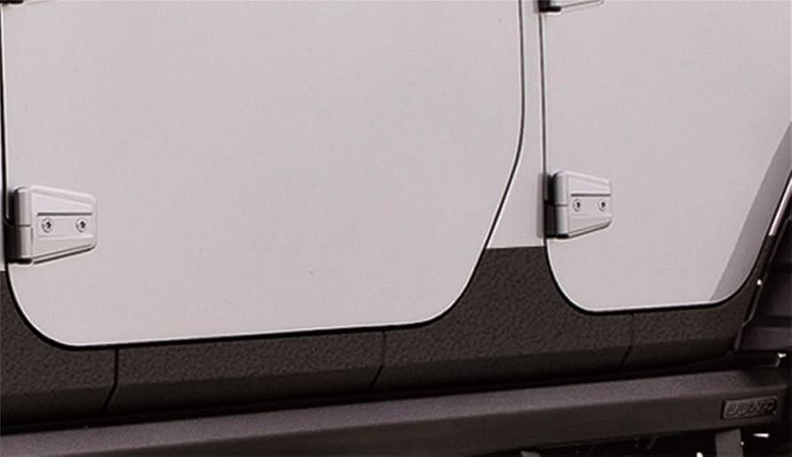 0714 FJ CRUSIER RHINO LININGS ROCKER GUARDS BLACK TEXTURED