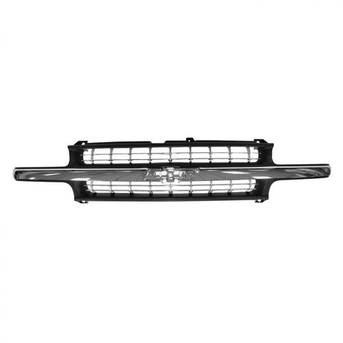 GRILLE W/ COMP TYPE HEADLAMP BLK CHEVY C/K P/U 9402; BLAZER/TAHOE 9400