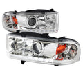 PROJECTOR HEADLIGHT CHROME HOUSING