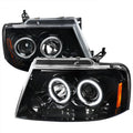 PROJECTOR HEADLIGHTS- GLOSSY BLACK-