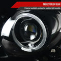 PROJECTOR HEADLIGHTS- GLOSSY BLACK-