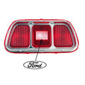 71-73 TAIL LIGHT LENS & BEZEL