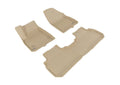 3D KAGU FLOOR MAT 2 ROW SET TAN