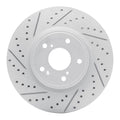 DFC 13-25 Acura RDX Front Left Drilled & Slotted Geoperformance Rotor