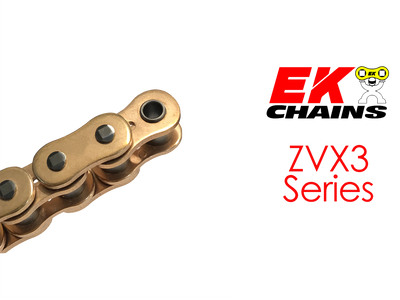 Vortex Racing EK 520 ZVX3 Rivet Master Link 100FT- Gold 20pc