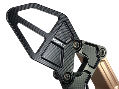 Vortex Racing 18-24 Kawasaki EX400 Ninja 400 R Rear Set- Black