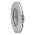 DFC 96-00 Volkswagen EuroVan Front Left Drilled & Slotted Silver Brake Rotor