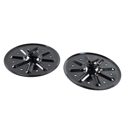 9IN ROUND FOOT PADS FOR LANDING GEAR JACKS (2PACK)