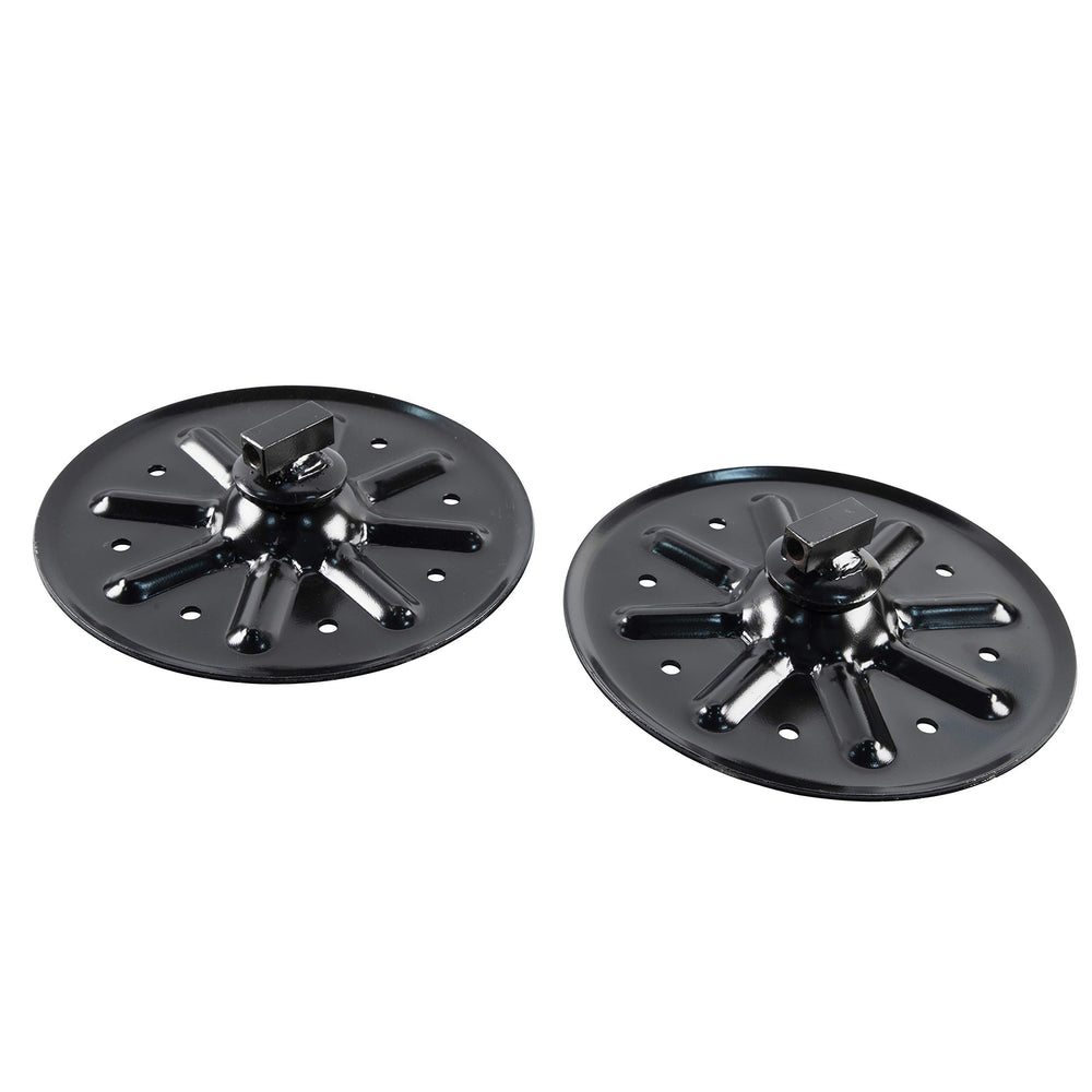 9IN ROUND FOOT PADS FOR LANDING GEAR JACKS (2PACK)