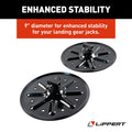 9IN ROUND FOOT PADS FOR LANDING GEAR JACKS (2PACK)