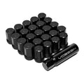 Vossen 35mm Lug Nut - 12x1.5 - 19mm Hex - Cone Seat - Black (Set of 20)